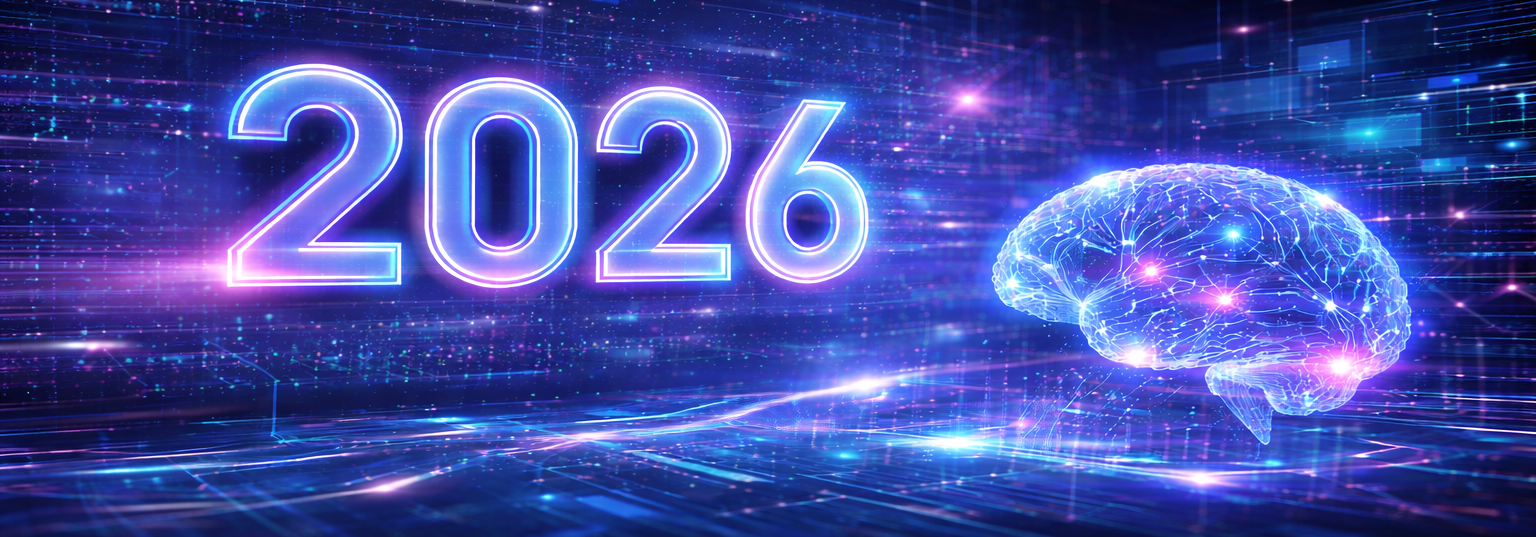 Willkommen 2026: Was uns das neue Jahr in Sachen Technik und KI bringt